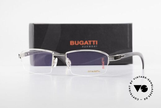 Bugatti 473 Precious Ebony White Gold, Size: large, Made for Men