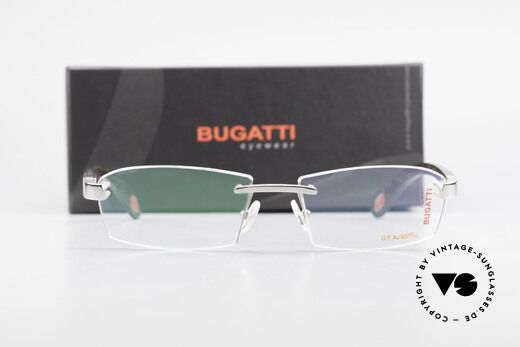 Bugatti 517 Precious Ebony White Gold, Size: large, Made for Men