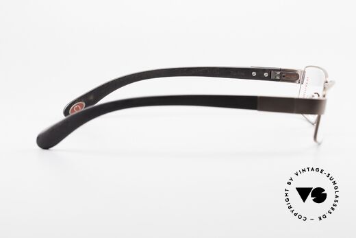 Bugatti 531 Ebony Titanium Eyeglass-Frame, unworn rarity for all lovers of quality; with orig. case, Made for Men