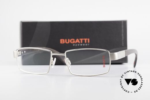 Bugatti 531 Ebony Titan Frame Palladium, Size: medium, Made for Men