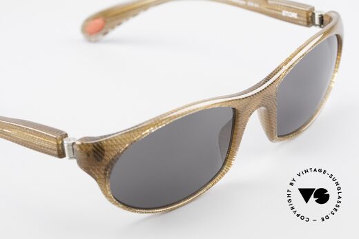 Bugatti 328 Odotype Rare Men's Designer Sunglasses, in very elegant crystal-brown frame pattern, Made for Men