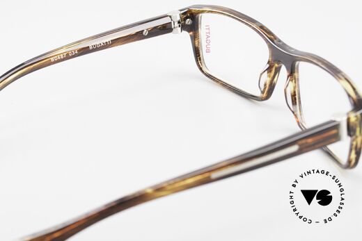 Bugatti 487 Striking Designer Eyeglasses, Size: medium, Made for Men