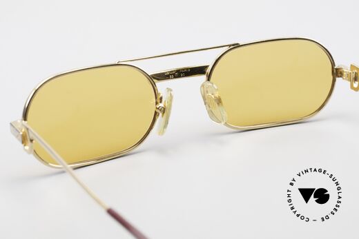 Cartier MUST Santos - S Elton John Sunglasses 1980s, NO RETRO eyewear; a 35 years old vintage ORIGINAL!, Made for Men and Women