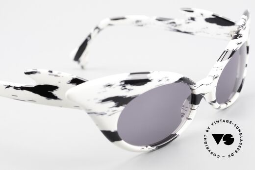 Alain Mikli D309 / 2105 Limited Edition 101 Dalmatians, with dark gray CR39 sun lenses for 100% UV protection, Made for Women