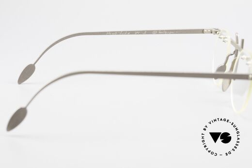 Theo Belgium Tita VI 3 Crazy Eyeglasses Titanium 90s, Size: medium, Made for Men and Women