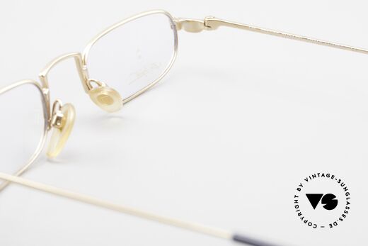 Bugatti EB606 Luxury Reading Glasses 90's, demo lenses can be replaced optionally, size 48-22, Made for Men