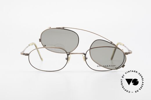 Koh Sakai KS9706 Original Made in Japan Frame, unworn, NOS (like all our old L.A.+ Sabae eyeglasses), Made for Men and Women