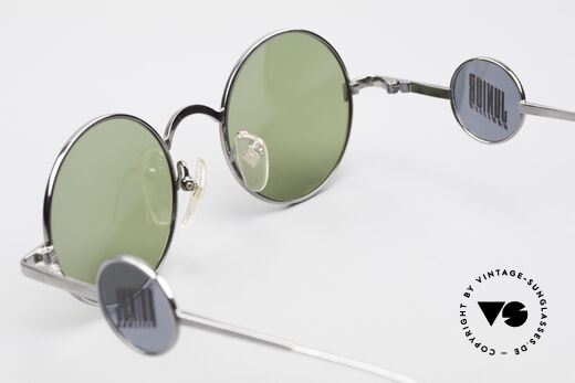 Jean Paul Gaultier 58-0103 4lens Design With Side Shields, NO RETRO fashion, but a rare old ORIGINAL from 1997, Made for Men and Women