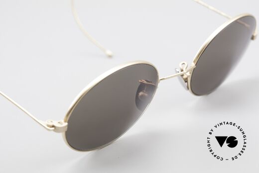 Cutler And Gross 0410 Oval Frame With Sports Temples, the quality frame could be glazed with prescriptions too, Made for Men and Women
