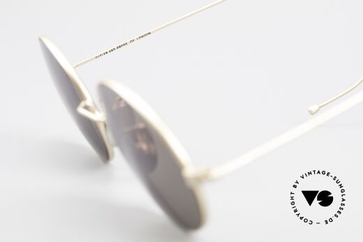 Cutler And Gross 0410 Oval Frame With Sports Temples, NO RETRO fashion, but a unique 20 years old Original!, Made for Men and Women