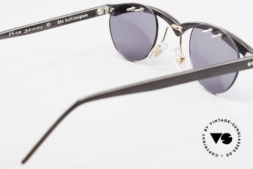 Theo Belgium Gamma 90's Buffalo Horn Sunglasses, so to speak: vintage sunglasses with representativeness, Made for Men and Women