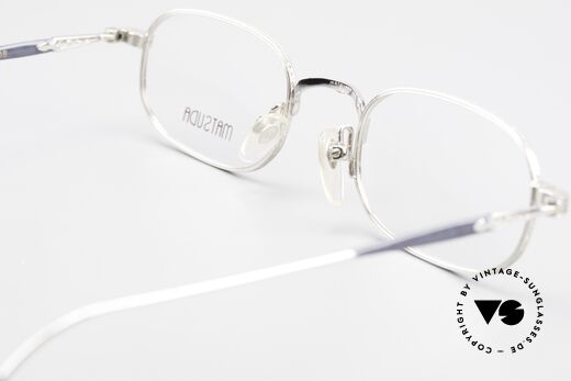 Matsuda 10108 90's Men's Eyeglasses High End, the DEMO lenses can be replaced with lenses of any kind, Made for Men