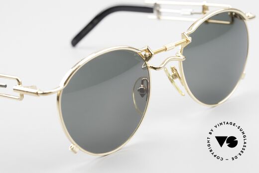 Jean Paul Gaultier 56-0174 90's Steampunk Shades Tupac, NO retro fashion, but a precious old ORIGINAL from 1991, Made for Men and Women