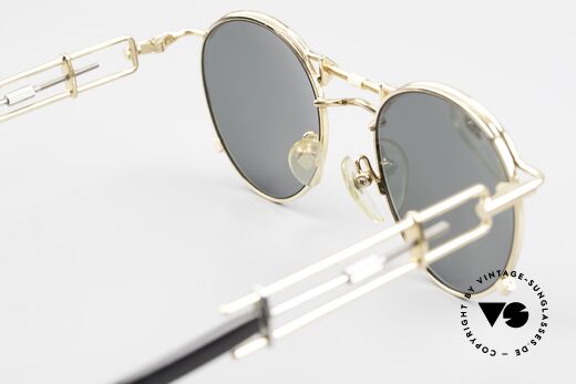 Jean Paul Gaultier 56-0174 90's Steampunk Shades Tupac, Size: medium, Made for Men and Women