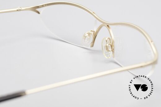 Bugatti 342 Odotype Semi Rimless Nylor Frame, Size: medium, Made for Men