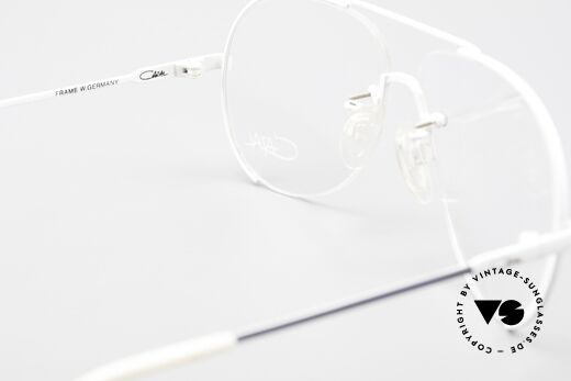 Cazal 723 Rimless 80's Aviator Frame, NO retro glasses, but a 40 years old unique original, Made for Men