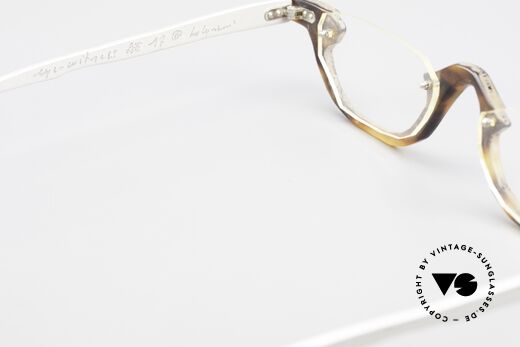 Theo Belgium Eye-Witness AE17 Crazy Reading Glasses Titanium, for instance: lenses are fixed with screws at the frame, Made for Men and Women