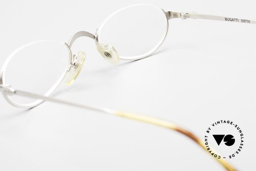 Bugatti 03705 Luxury Reading Glasses Unisex, demo lenses can be replaced optionally, size 48-21, Made for Men and Women