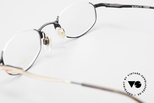 Bugatti 23687 High-Tech Men's Reading Frame, NO RETRO EYEWEAR, an old original in size 47-25, Made for Men