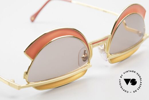 Casanova Arché 5 Limited 80's Art Sunglasses, unworn + with original Casanova case (collector's item), Made for Women