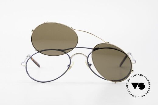 Bugatti 23444 Old 90's Glasses With Clip On, Size: medium, Made for Men