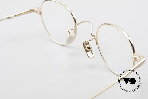 Lunor V 103 Timeless Gold Plated Glasses, Size: medium, Made for Men and Women