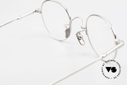 Lunor V 108 Panto Frame Platinum Plated, of course, an unworn original with pure titanium pads, Made for Men