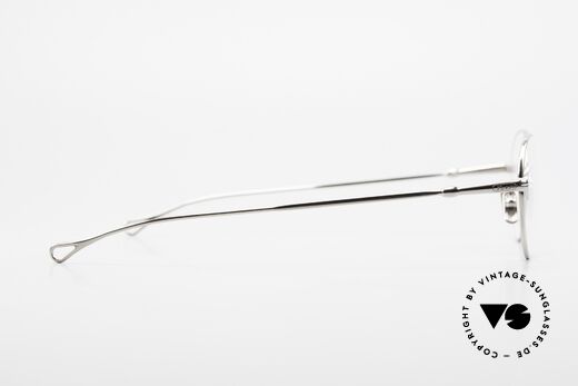 Lunor V 108 Panto Frame Platinum Plated, Size: medium, Made for Men