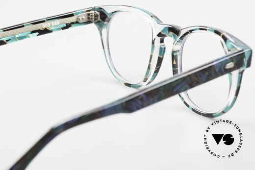 Alain Mikli 903 / 688 Panto Frame 80's Patterned, NO RETRO eyewear, but an old Original from 1989, Made for Men and Women