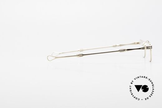 Lunor I 07 Telescopic Extendable Gold Plated Frame, COSTLY spectacles that cannot be found anywhere else!, Made for Men and Women