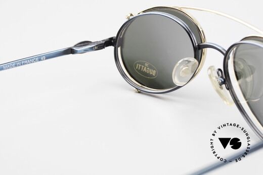 Bugatti 05728 Rare 90's Eyeglasses Clip On, NO RETRO EYEGLASSES, but a precious old ORIGINAL, Made for Men