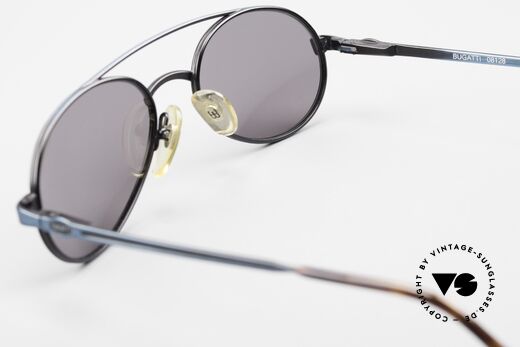 Bugatti 08128 Metal Frame With Spring Hinges, NO retro shades, but a true old 90's ORIGINAL, Made for Men