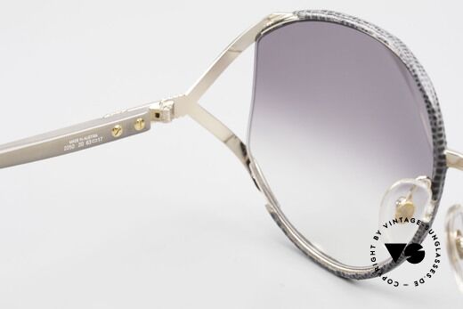 Christian Dior 2250 Rihanna Leather Sunglasses, unworn rarity (with Dior case and 1 pair of extra lenses), Made for Women
