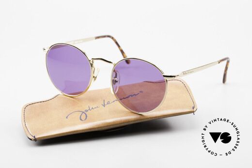 John Lennon - The Dreamer Extra Small Panto Sunglasses, 118mm frame width = EXTRA SMALL fit; 47mm lens size, Made for Men and Women