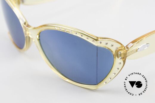 Christian Dior 2439 80's Crystal Sunglasses Gem, NO retro sunglasses, but an app. 30 years old unicum, Made for Women