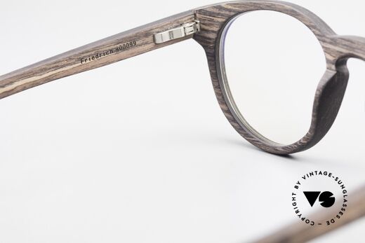 Kerbholz Friedrich Panto Wood Glasses Kingwood, Size: medium, Made for Men and Women