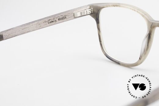 Kerbholz Ludwig Men's Wood Glasses Blackwood, Size: medium, Made for Men