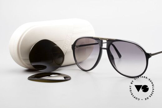 Carrera 5595 80's Shades Extra Sun Lenses, NO RETRO sunglasses, but a 35 years old original, Made for Men