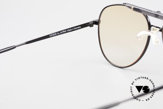 Alpina PCF 250 Orange Gradient Sun Lenses, the frame can be glazed with lenses of any kind, Made for Men
