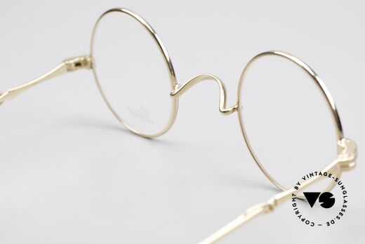 Lunor I 12 Telescopic Slide Temples Telescopic Specs, this precious Lunor frame is GOLD & PLATINUM PLATED, Made for Men and Women
