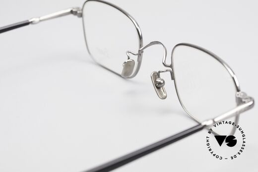 Lunor VA 109 Classic Gentlemen's Glasses, unworn, with acetate temples and titanium nose pads, Made for Men