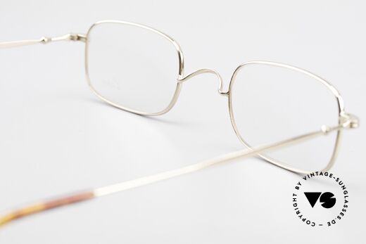 Lunor XV 321 Titanium Frame Gold-Plated, Size: small, Made for Men and Women