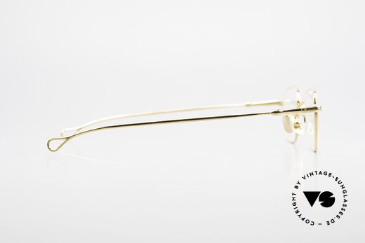 Lunor V 109 XL Men's Frame Gold Plated, of course, an unworn original with pure titanium pads, Made for Men