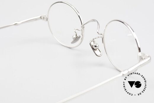 Lunor V 100 Oval Vintage Specs Platinum, Size: medium, Made for Men and Women