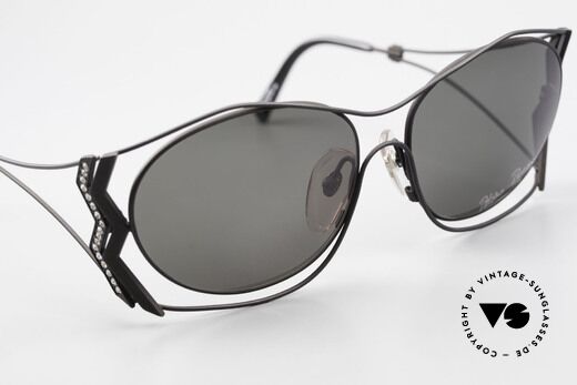 Paloma Picasso 3707 90s Shades Crystal Rhinestones, NO retro sunglasses; a unique authentic 90's original, Made for Women
