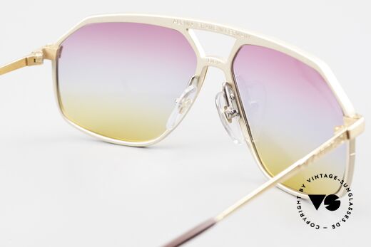 Alpina M6 Iconic 80's Shades Tricolored, never worn (like all our rare old Alpina sunglasses), Made for Men and Women