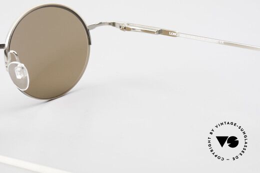 Longines 4363 Oval Sunglasses 90's Round, Size: medium, Made for Men and Women