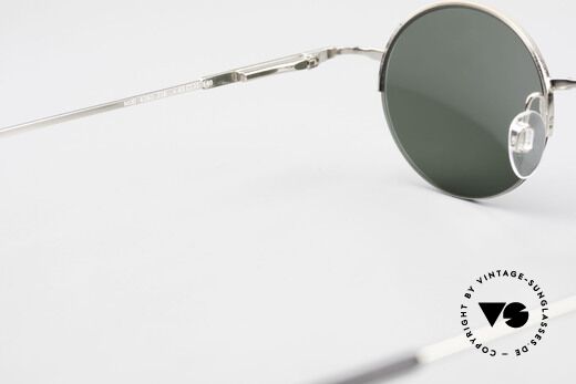 Longines 4363 Round Oval Sunglasses 90's, sun lenses (100% UV) could be replaced with opticals, Made for Men and Women