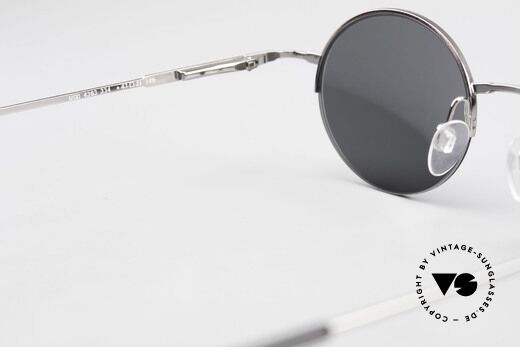 Longines 4363 90's Sunglasses Round Oval, sun lenses (100% UV) could be replaced with opticals, Made for Men and Women