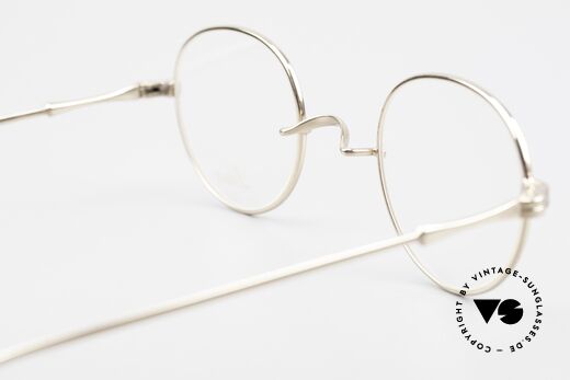 Lunor II 22 Rare Eyeglasses Gold Plated, Size: medium, Made for Men and Women